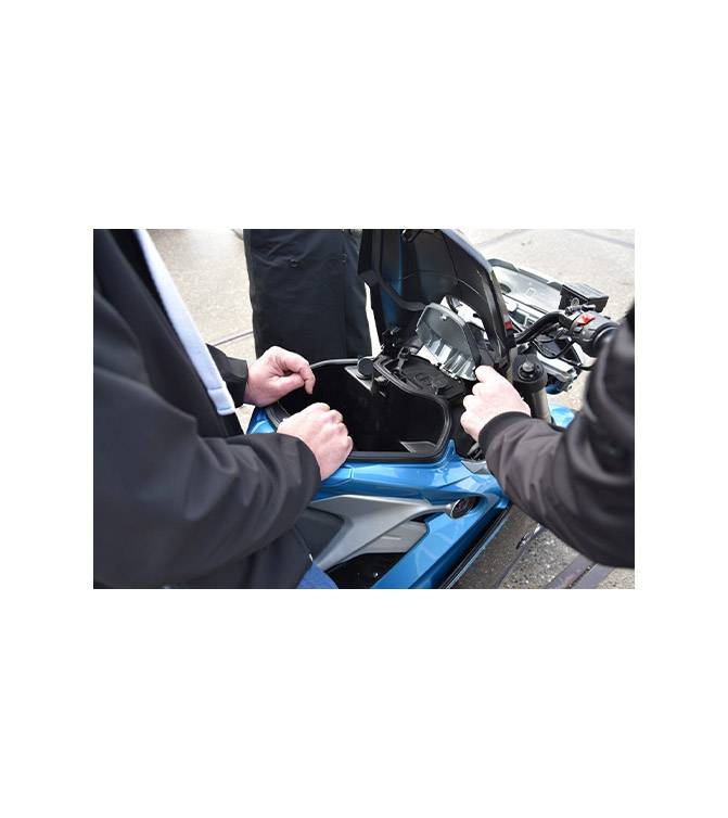 Ovaobike MCR-H Elektro-Motorrad Blau Ovaobike MCR-H Elektro-Motorrad Blau